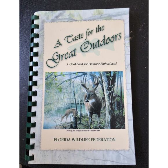 A TASTE FOR THE GREAT OUTDOORS-FLORIDA WILDLIFE FEDERATION-Cookbook-2004 - Picture 5 of 5